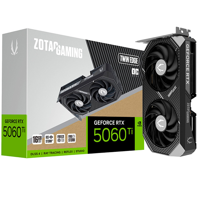 ZOTAC NVIDIA GeForce RTX 5060 Ti 16GB GDDR7 HDMI DPORT