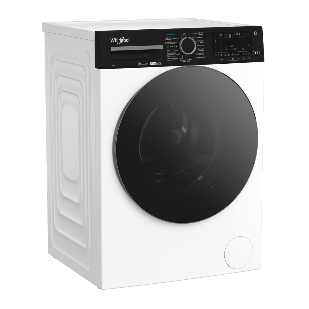 LAVADORA CARGA FRONTAL WHIRLPOOL WPM 97W ADS SPT 9 KG 1400 RPM A BLANCO