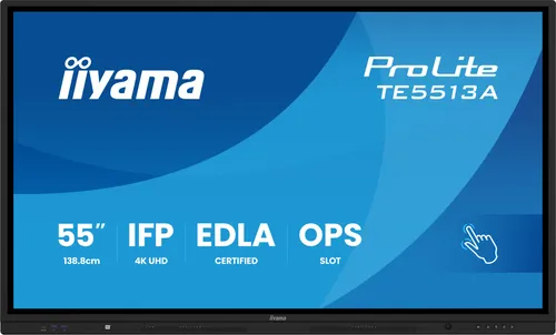 iiyama TE5513A-B3AG Panel Plano Interactivo IFP 55" IPS TE5513A-B3AG