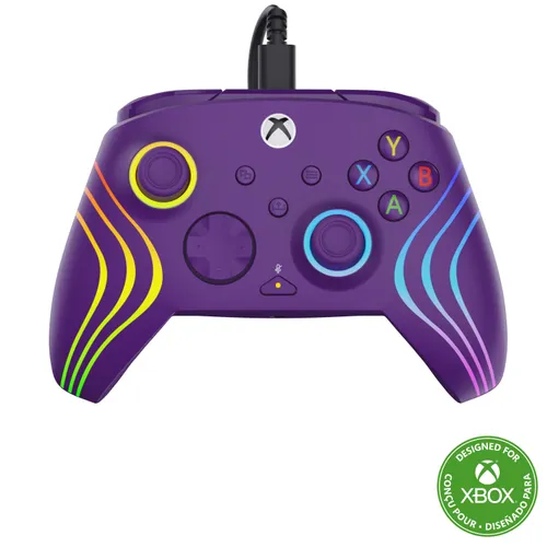 Mando Xbox - Turtle Beach Afterglow Wave, Series, Cable, Morado