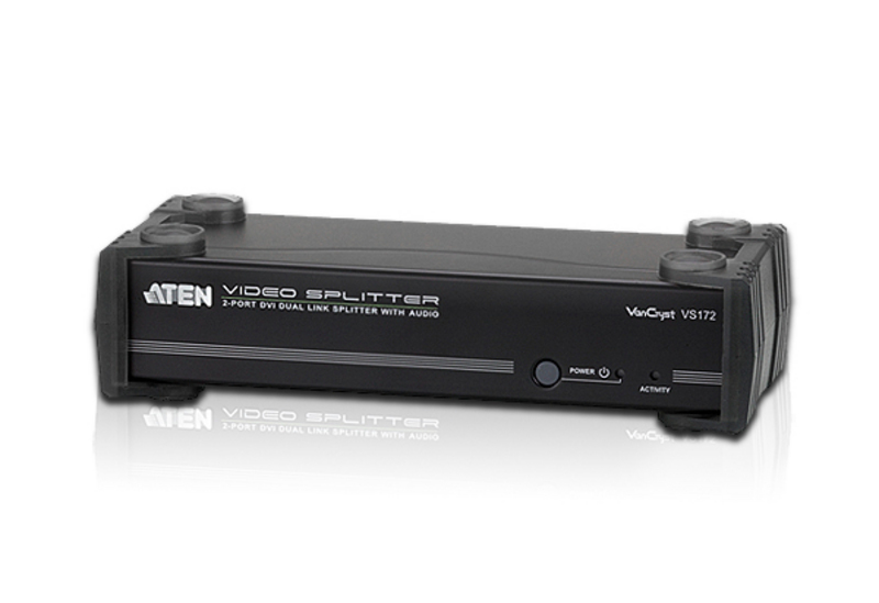 Aten VS172-AT-G 2-Port DVI Doble Link/Audio Divisor VS172-AT-G