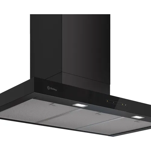 Balay - Campana decorativa Balay, 90 cm, extra silencio, negro mate - 3BC897GM.