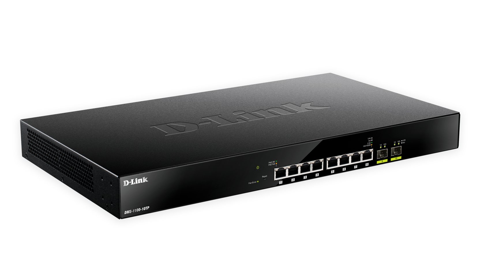 D-Link DMS-1100-10TP Switch 8x2.5GbE PoE 2xSFP+