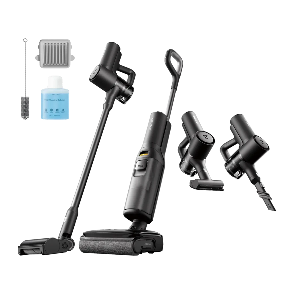Aspiradora Escoba Roborock F25 ACE Combo Seco y Húmedo Autovaciado Sin Cable