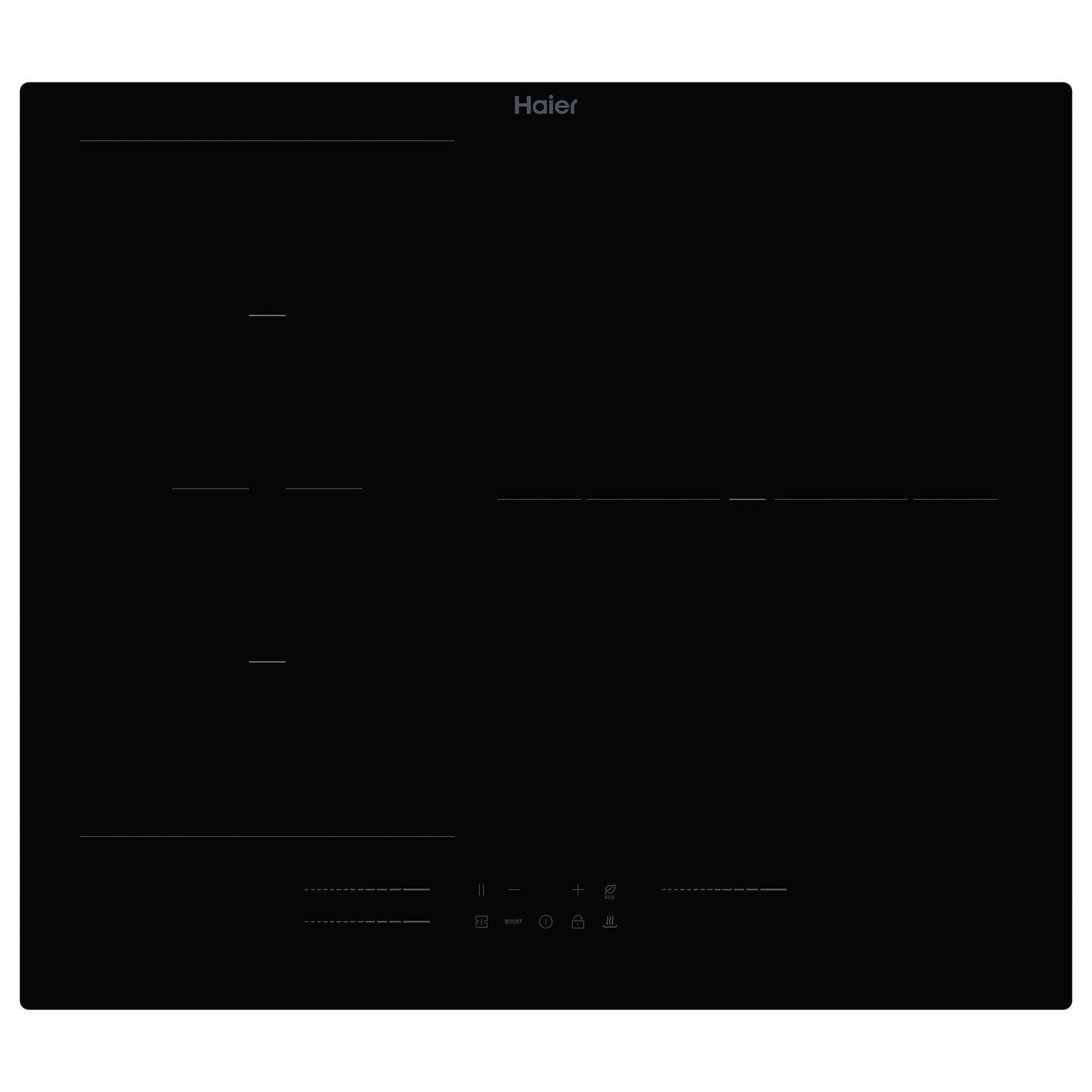 VITROCERAMICA INDUCCION HAIER HAIFS63MB1BB 3 ZONAS COCCION ANCHO 59 CM