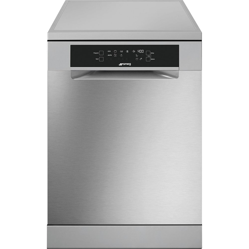 Smeg - Lavavajillas Smeg 14 servicios, Bandeja para cubiertos, 60 cm - LVS345CQSX.