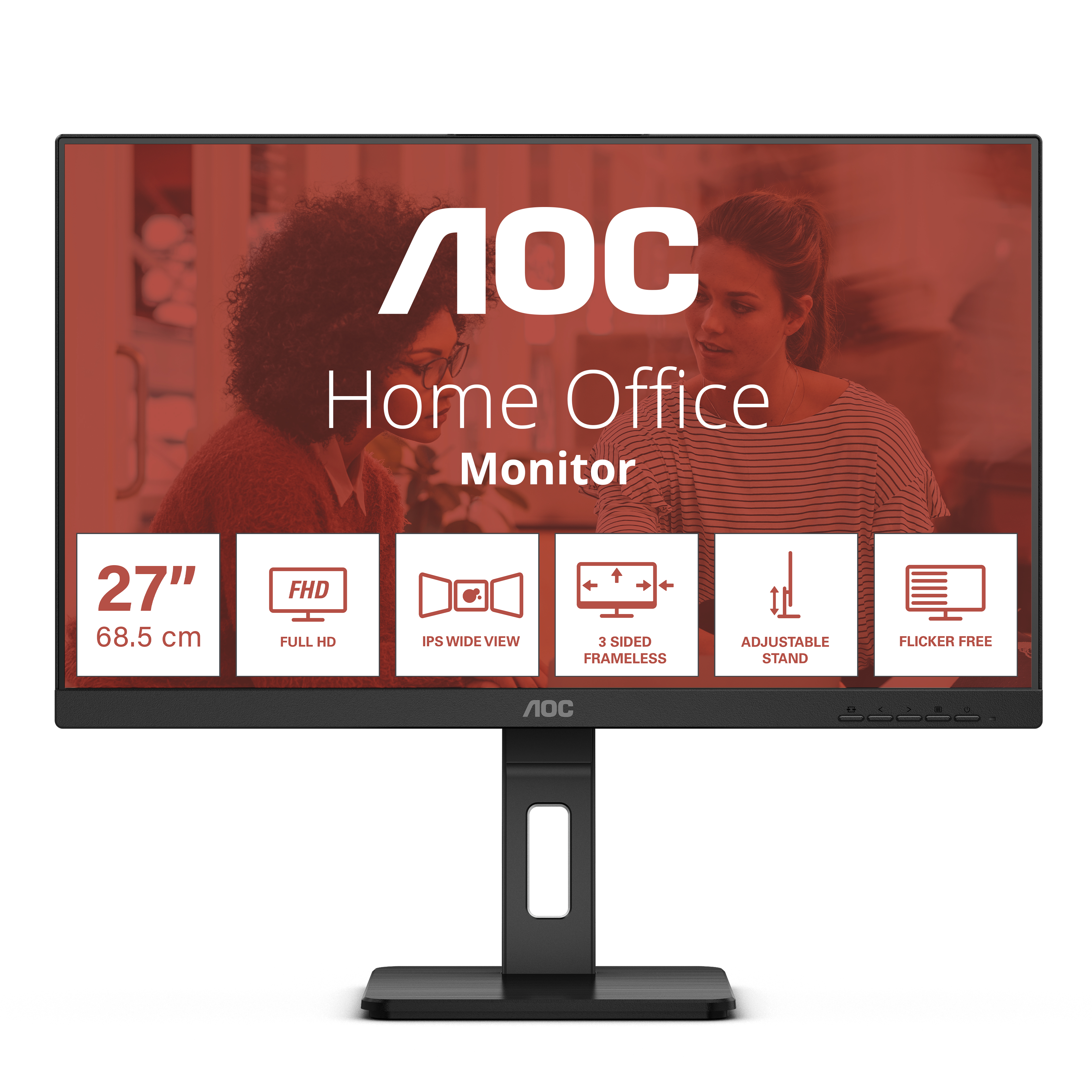 AOC E3 27E3QAF pantalla para PC 68,6 cm (27") 1920 x 1080 27E3QAF