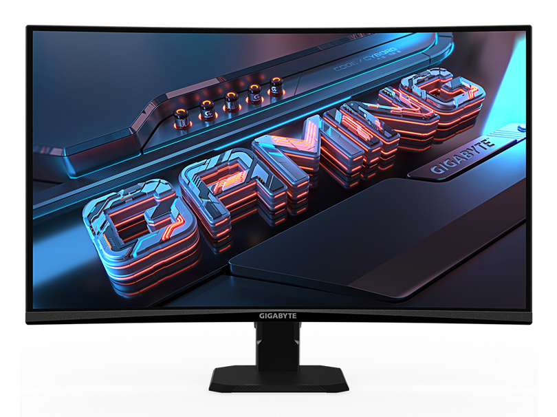 MONITOR GIGABYTE GS27QCA 27" Monitor Curvo para Gaming QHD - 2560 x 1440, 180Hz, 1ms, 250 cd/m², FreeSync, HDR Ready, HDMI 2.0, DisplayPort 1.4 27"
