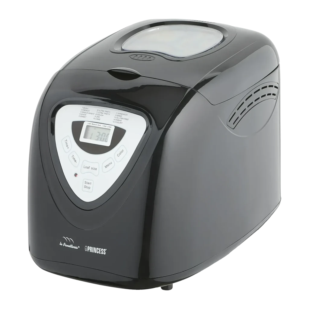Panificadora Princess 600W 900g Negro/Plata 152009