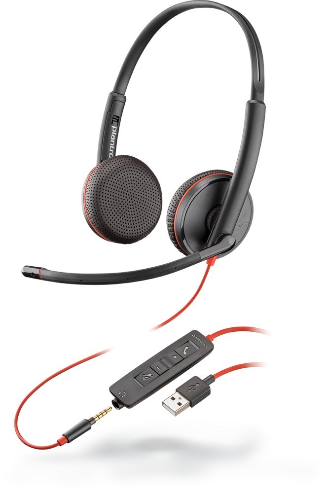 POLY Blackwire C3225 Auriculares Diadema Conector de 3,5 mm 209747-201