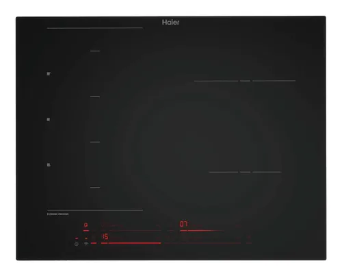Haier - Placa de inducción Haier 6 zonas de cocción con superfície resistente a arañazos - HAMTCB56IRCS.