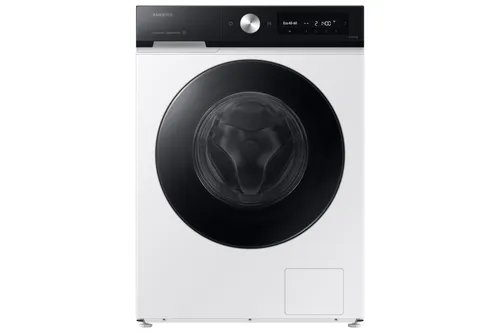 Lavadora carga frontal - Samsung WW90DB7U94GEU3, 9 kg, 1400 rpm, Autodosificación, AI EcoBubble™, Clasificación Energética A, Blanco