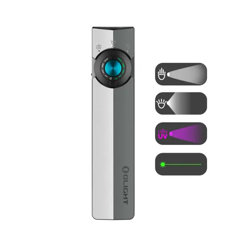 ArkPro Series - Linterna EDC de unibody plana con múltiples fuentes de luz