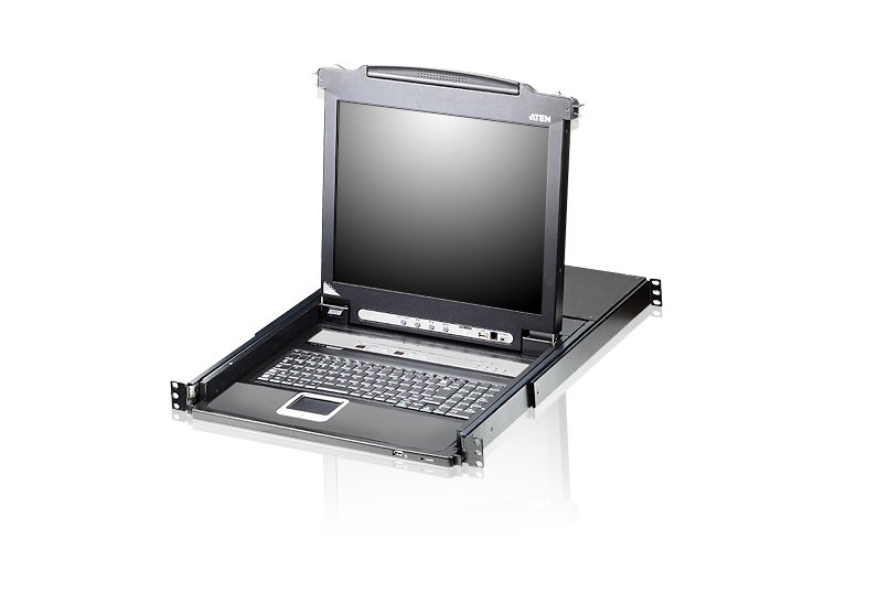 ATEN CL5708M-ATA-AG consola de rack 43,2 cm (17") Negro CL5708M-ATA-AG