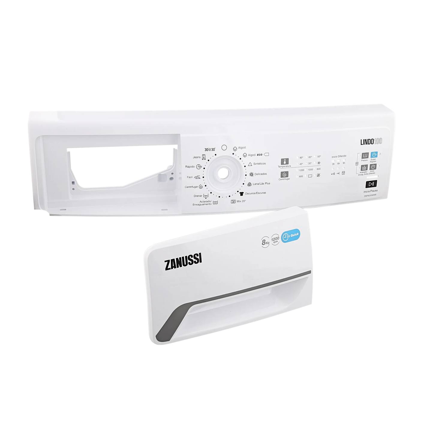 AEG panel mandos,asa,Zanussi,ZWF8220WWE,ES,PT,Sym 140110725011