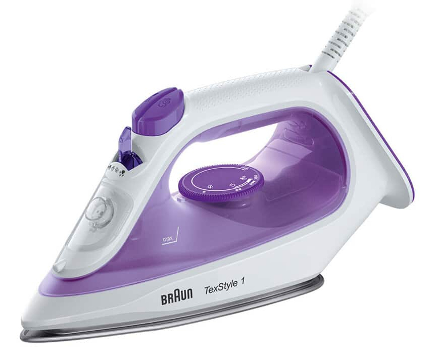 Braun TexStyle 1 Plancha de vapor SI1080 Violeta / blanca 12710001-SI1080VI
