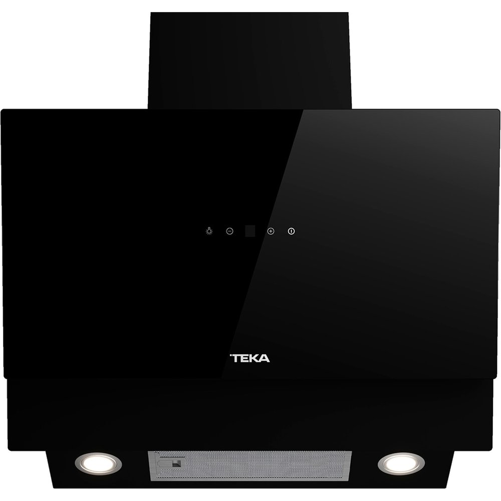 Teka - Campana decorativa Teka con extracción perimetral, mueble de 70 cm DVM 77370 TOS BK.