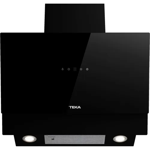 Teka - Campana decorativa Teka con extracción perimetral, mueble de 70 cm DVM 77370 TOS BK.