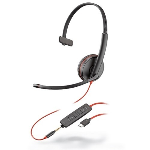 POLY Blackwire 3215 Auriculares Alámbrico Diadema 209750-101