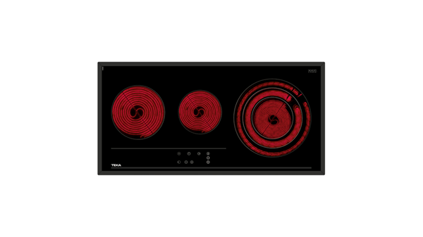 VITROCERAMICA INDEPENDIENTE RADIANTES TEKA TRC 83631 TCS 3 ZONAS COCCION ANCHO 40 CM