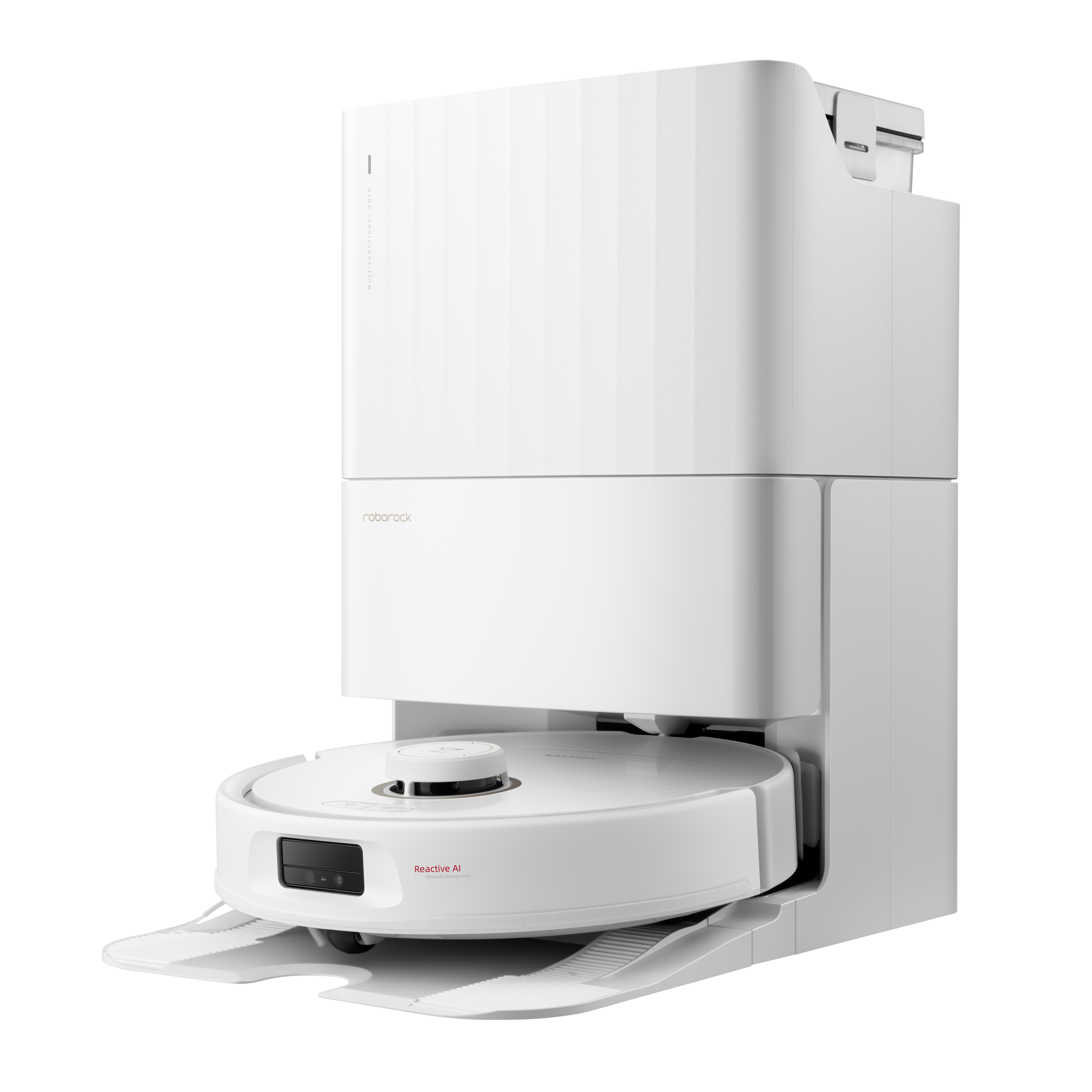 Roborock Qrevo MaxV Blanco con Base de autolimpieza