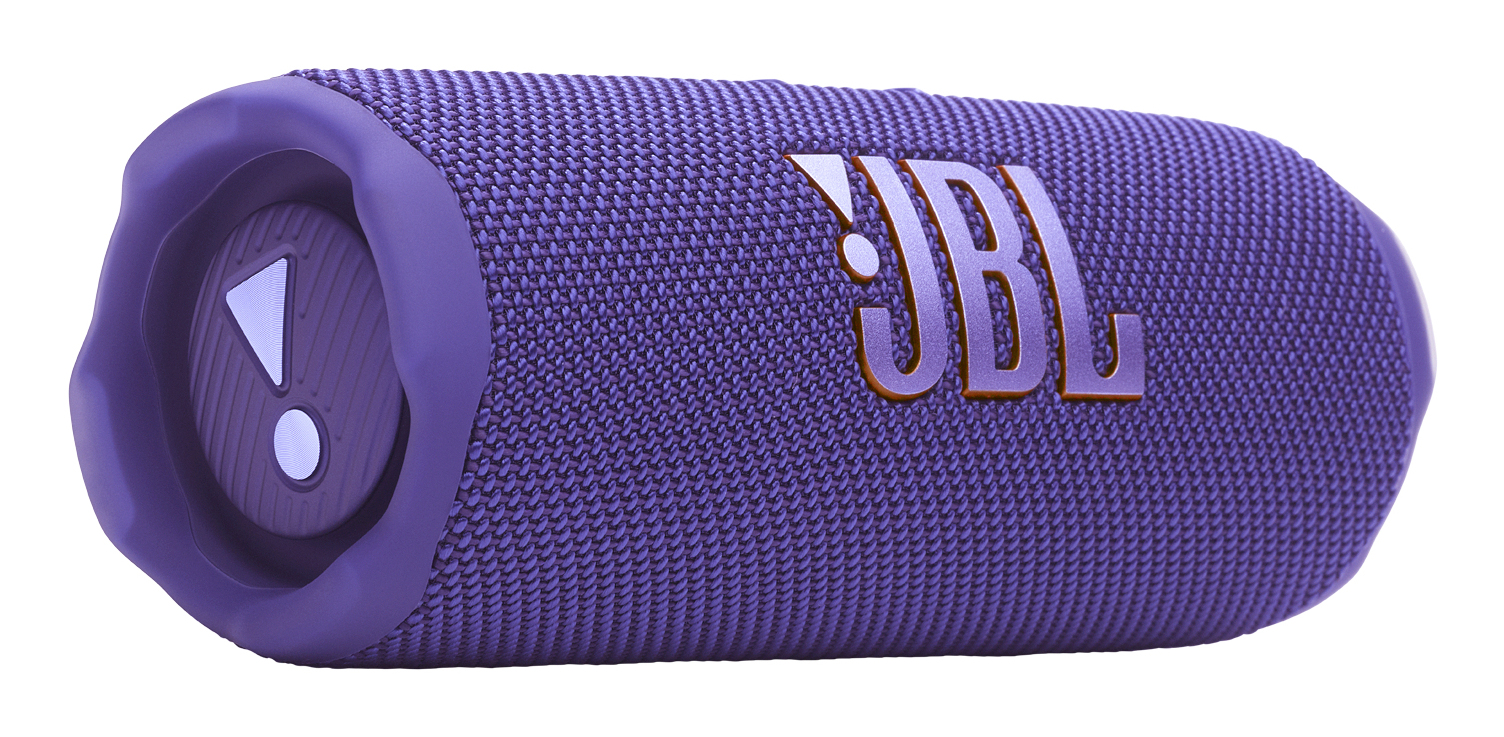 Altavoz inalámbrico - JBL Flip 7, 35W Potencia Total, Bluetooth, 16h Autonomía, IP68, Sonido Pro, AI Sound Boost, Compatible con Auracast, Morado