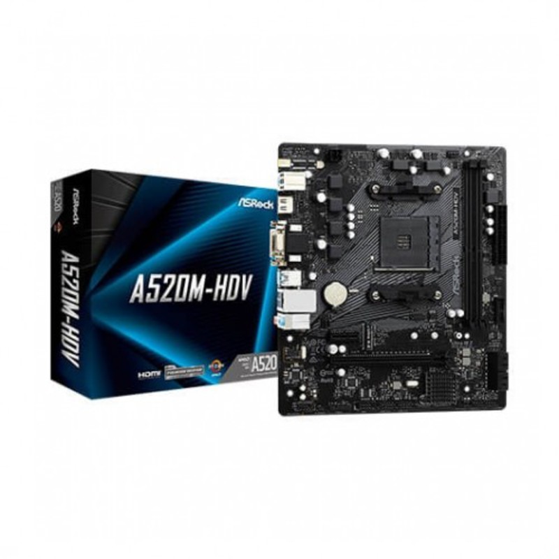 ASROCK AMD A520M-HDV Socket AM4
