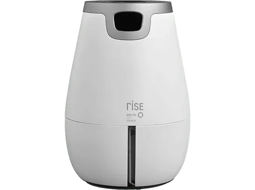 Cafetera de cápsulas - Delta Q Rise con Starck, 19 bar, 1 l, 1250 W, Blanco