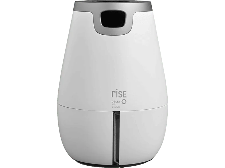 Cafetera de cápsulas - Delta Q Rise con Starck, 19 bar, 1 l, 1250 W, Blanco