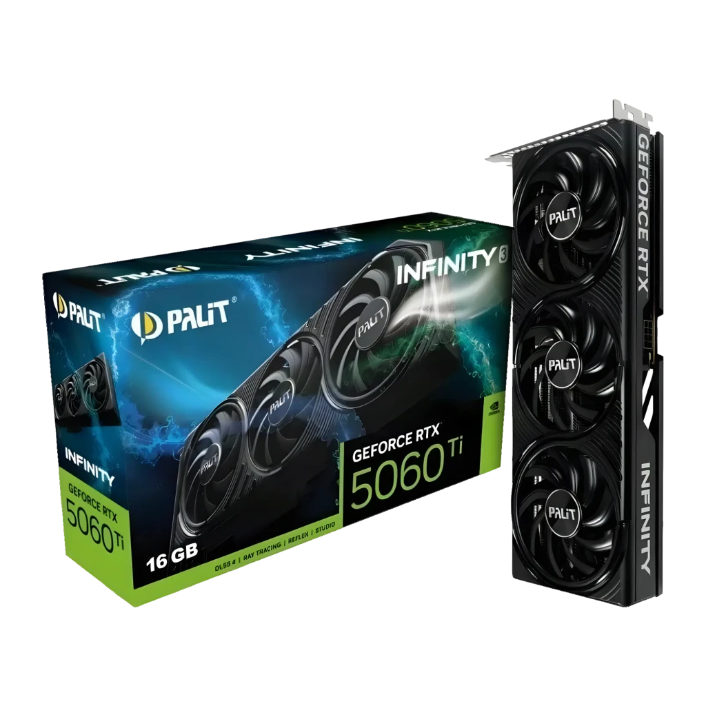 Tarjeta gráfica Palit GeForce RTX 5060 Ti Infinity 3 OC