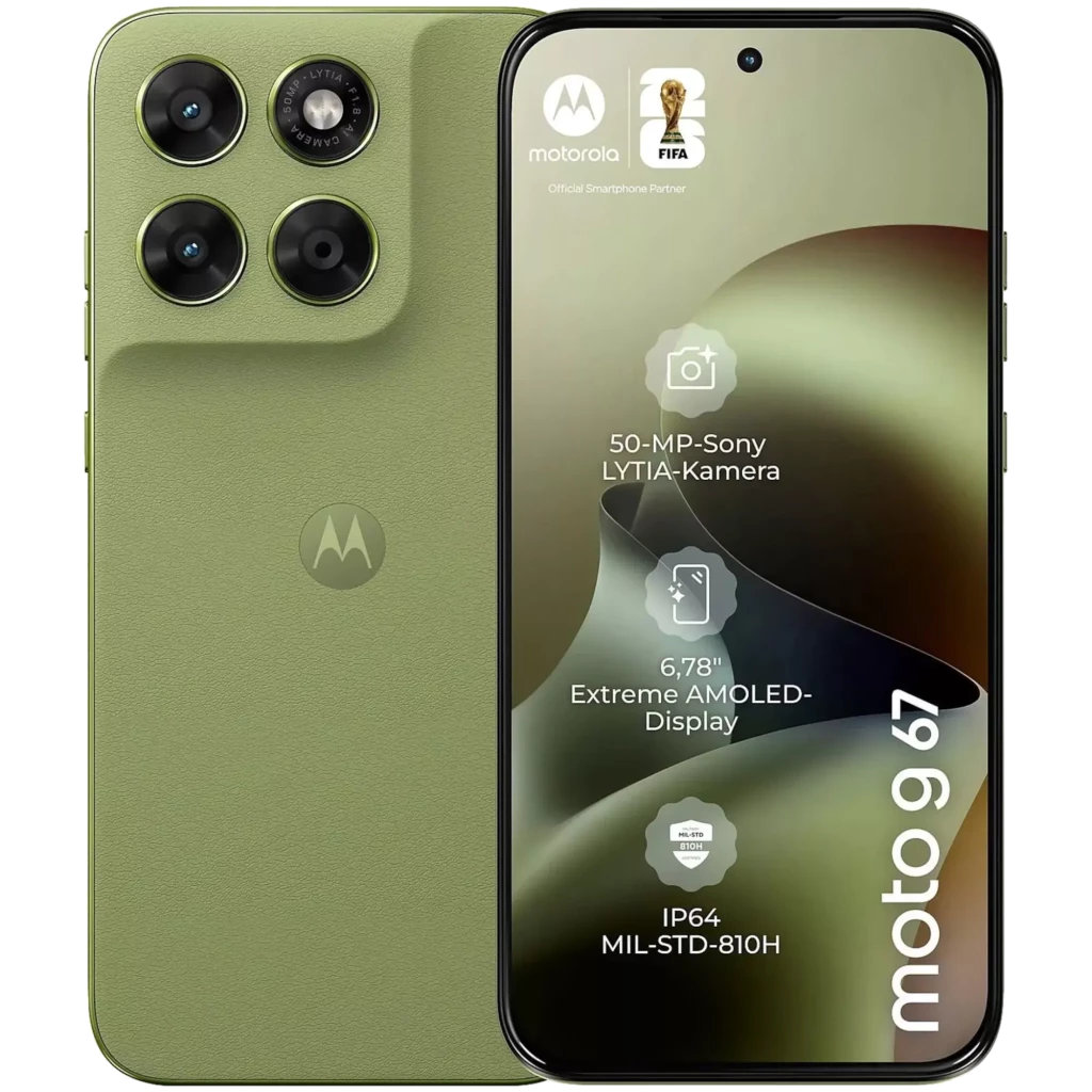Motorola Moto G67 5G 256GB Nile Pantalla Extreme AMOLED de 6.78" 8GB de RAM