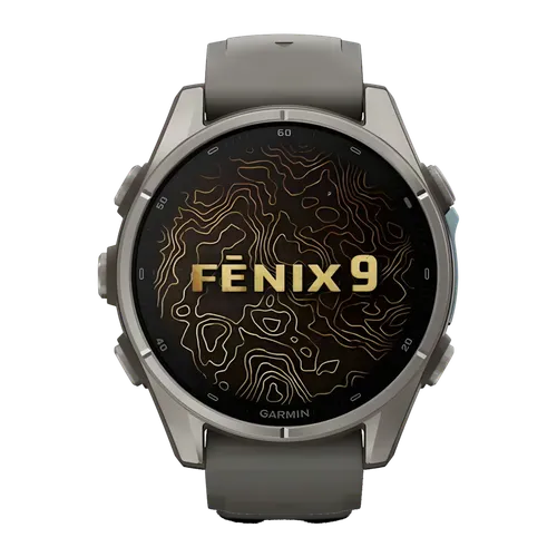 Reloj deportivo - Garmin Fenix 9, 4.3 cm, 1.3 ", Pebble Gray