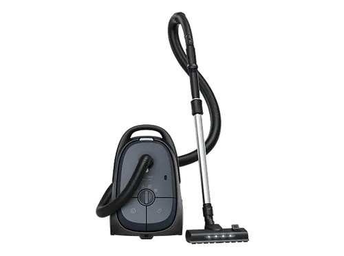 Aspirador con bolsa - Nilfisk Bright Home Plus, 750 W, 3.7 l, Filtración HEPA 14, Negro