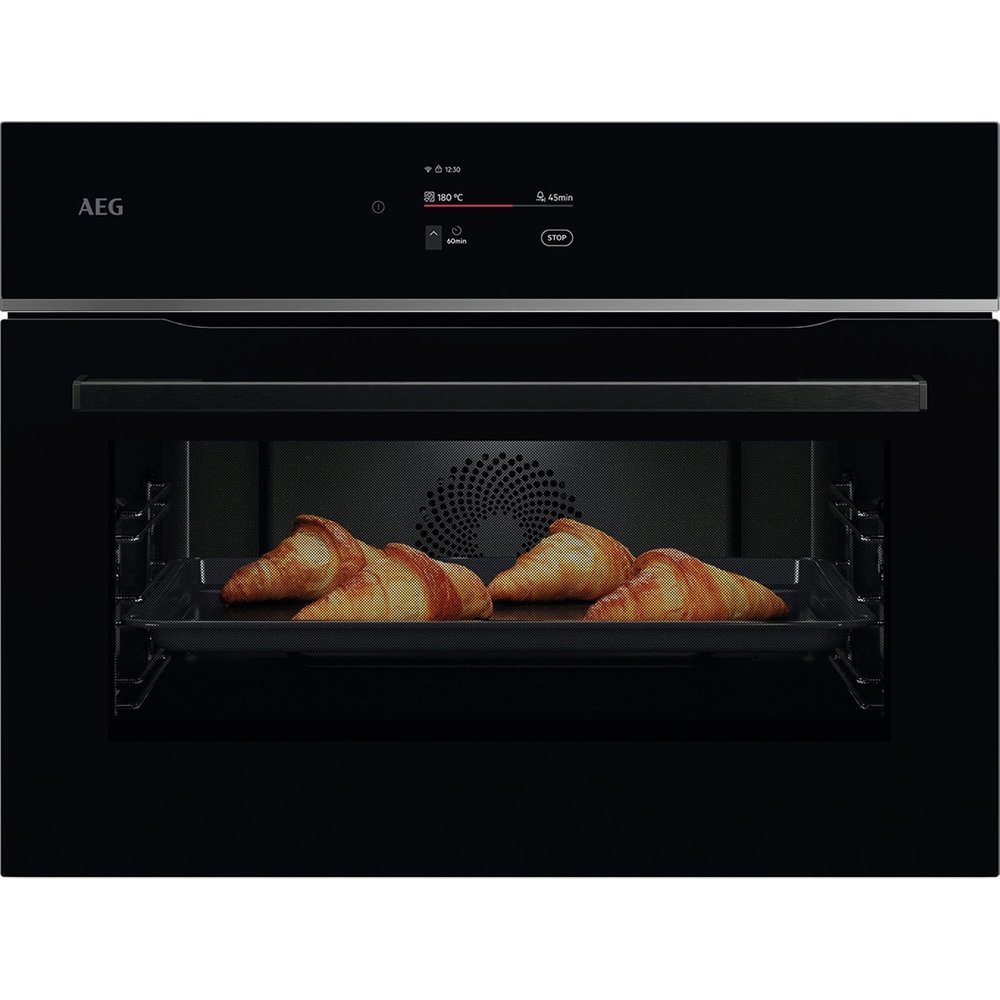 AEG Horno compacto Serie 7000 MealAssist con SteamBake con Display CookSmart Touch 4,3 '', con WiFi TA7PK721B