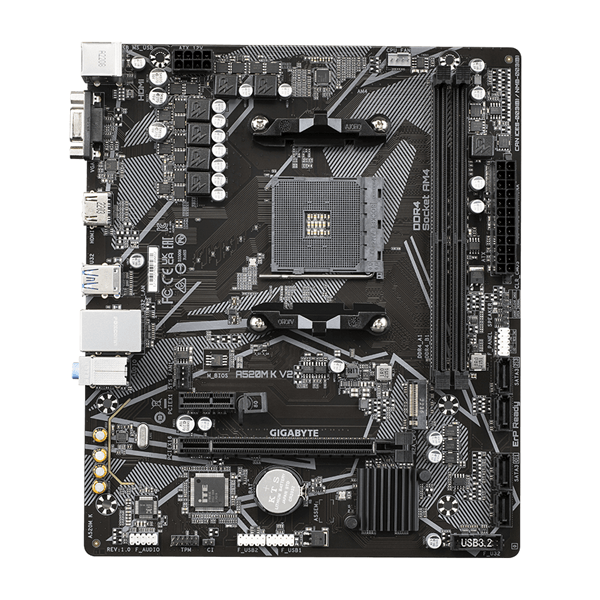 GIGABYTE AMD A520M K V2 Socket AM4