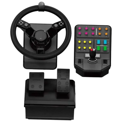 Logitech G Saitek Volante + Pedales