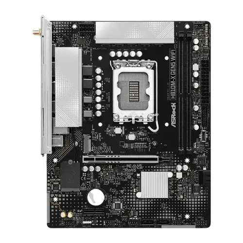 Placa base ASRock H810M-X Gen5 WiFi Intel H810 LGA1851 DDR5 Micro ATX