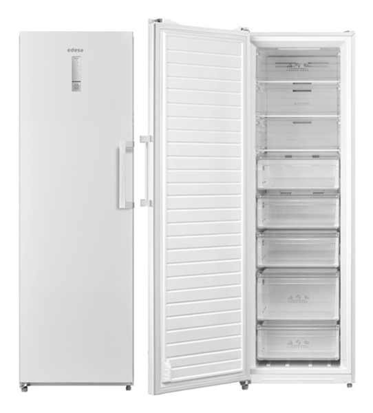 CONGELADOR VERTICAL EDESA EZS-1823 NF WH NOFROST E ALTO 185 CM 250 LITROS BLANCO