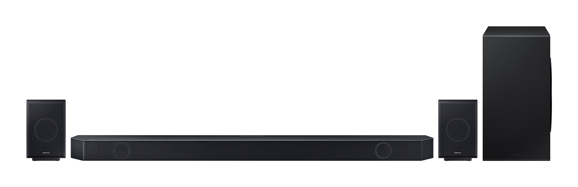Samsung - Barra de sonido Samsung 2023 HW-Q990C Dolby Atmos y DTS: X, Q-Symphony, 11.1.4 ch, 656W, Subwoofer inalámbrico.