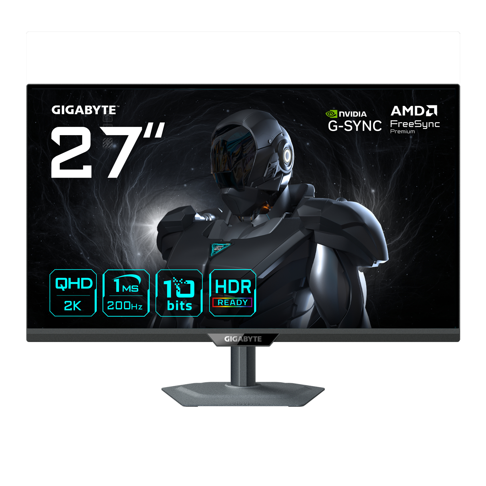 Gigabyte G27Q2 27" QHD 2K IPS 200Hz 0.5ms HDR FreeSync/G-Sync