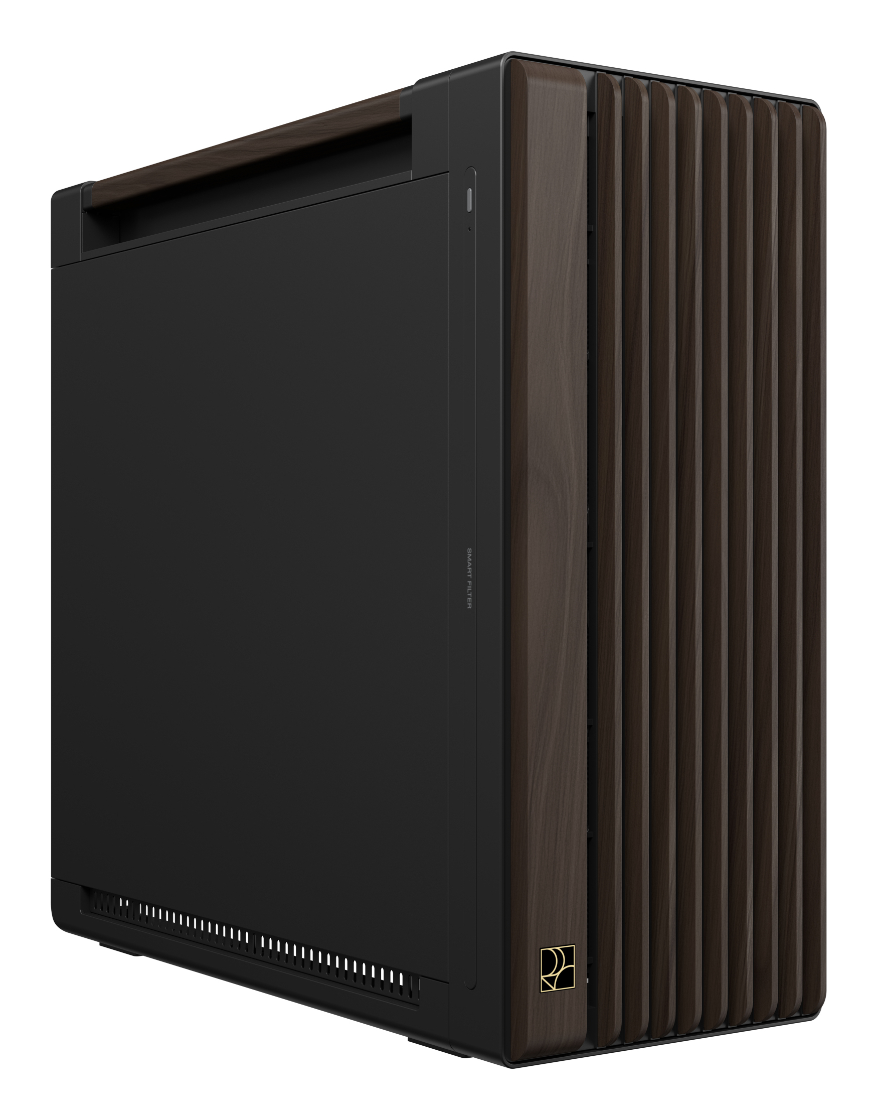 Caja Asus ProArt PA602 Wood Edition Modern Black - Metal Panel Negro, Madera