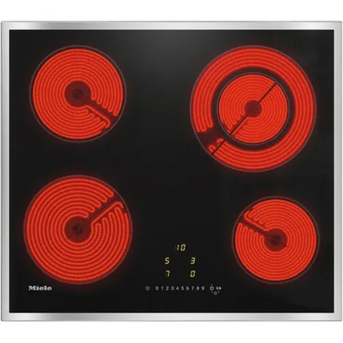Miele - Placa vitrocerámica Miele 4 zonas de cocción - KM 6520 FR.