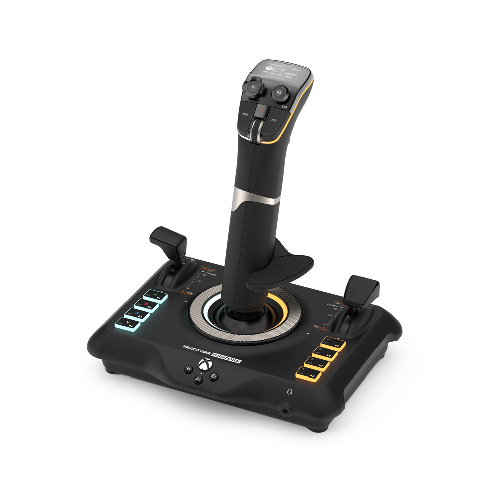 Simulador de vuelo - Turtle Beach VelocityOne Flightstick, Negro