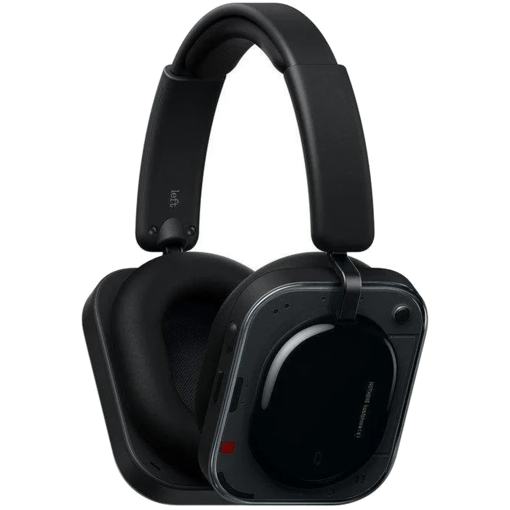 Auriculares inalámbricos - Nothing Headphone (a), 120h Autonomía, Cancelación de Ruido Activa, Certificación Hi-Res y LDAC, Control Táctil, Negro