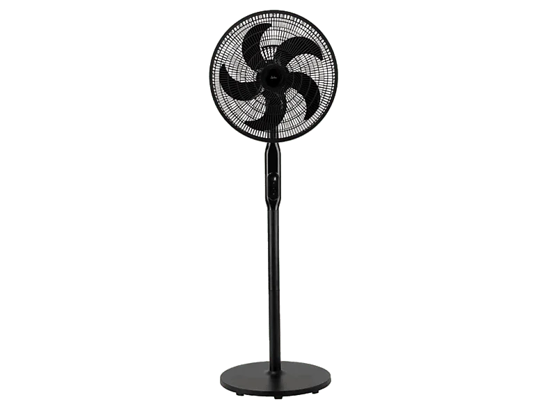 Ventilador de pie - Jata JVVP3063, 50 W, 3 Velocidades, Altura Ajustable, Caudal 3540 m³/h, Estancias hasta 25 m², Negro