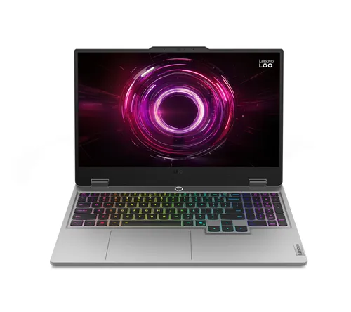 Portátil gaming - Lenovo LOQ 15AHP10, 15.6" Full-HD, AMD Ryzen™ 7 250, 16GB RAM, 512GB SSD, GeForce RTX™ 5050, Windows 11 Home