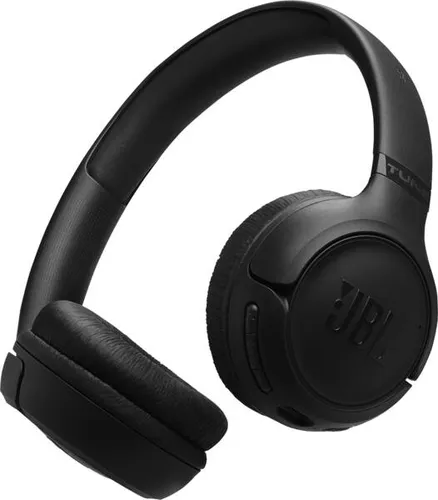Auriculares inalámbricos - JBL Tune 530BT, Autonomía 76 h, Pure Bass, Plegables, Negro