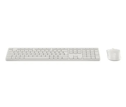 HP - Combo de teclado y ratón inalámbricos HP 490C Blanco.