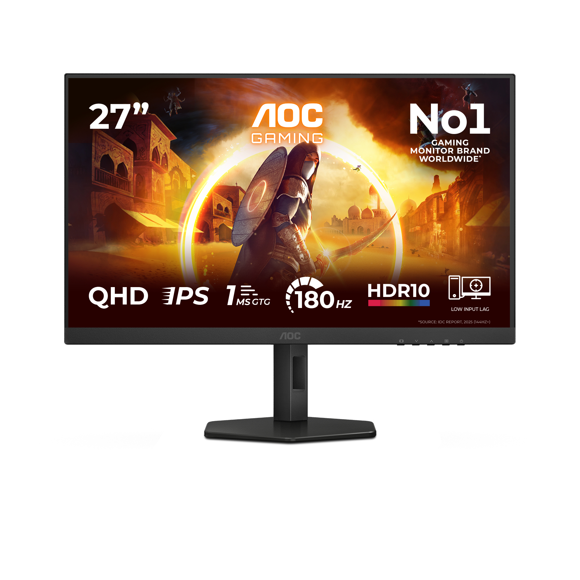 AOC G4 Q27G4XF pantalla para PC 68,6 cm (27") 2560 x 1440 Q27G4XF