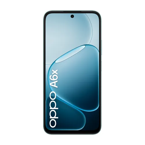 OPPO A6x, Ice Blue, 128 GB, 4 GB RAM, 6.75 " LCD Display, Qualcomm Snapdragon 685, 6100 mAh